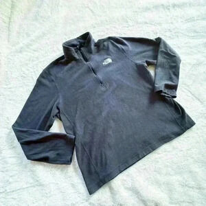 The North Face Quarter Zip Fleece Pullover size L